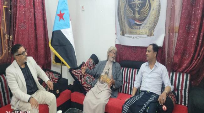 باعوم يستقبل  نائب رئيس شؤون القبائل بوادي حضرموت