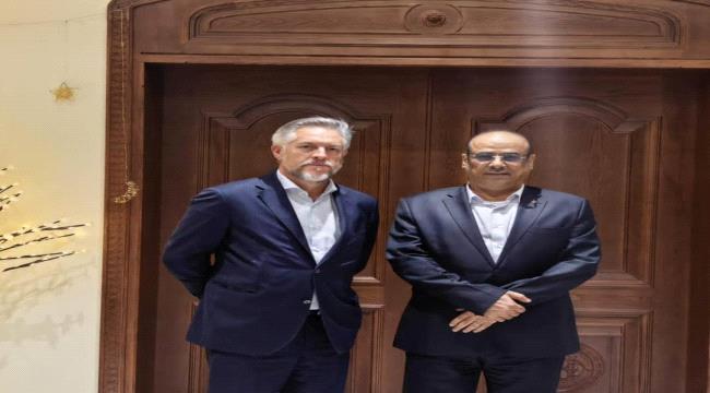 الميسري يستقبل رئيس بعثة الاتحاد الأوروبي لدى اليمن ...