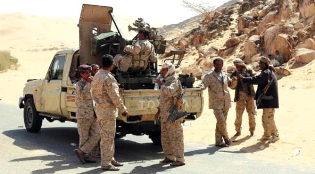 الجوف: الجيش الوطني يحسم معركة جبال حويشيان ويغنّم أسلحة حوثية
