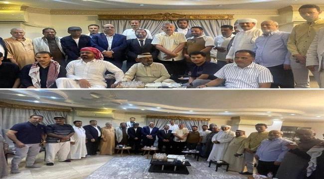 الميسري يناقش مع أبناء شبوة في القاهرة التحضير للحوار الجنوبي–الجنوبي وتوحيد الصف