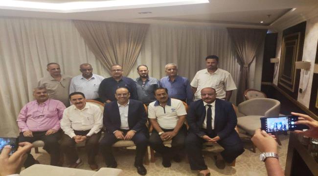 الميسري يستقبل في القاهرة عدد من الشخصيات الجنوبية حشداً لإنجاح الحوار الجنوبي