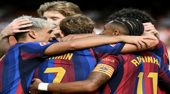 عاصفة الأهداف لا تتوقف.. برشلونة المرعب يضرب بالخماسية مجدداً وينفرد بالصدارة