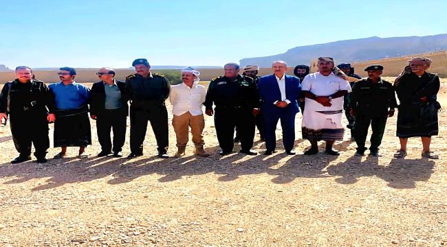 شرطة شبوة والنيابة العامة ينفذان حكم القصاص الشرعي بحق المحكوم عليه محمد الأحمدي