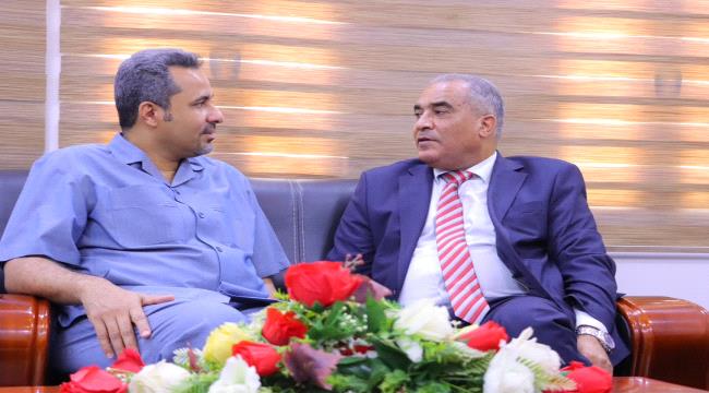 وزير التربية والتعليم ( العبادي) يلتقي محافظ لحج (الحالمي) ويبحث واقع  ...
